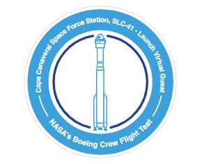 NASA Mission Stamp - NASA's Boeing Crew Flight Test